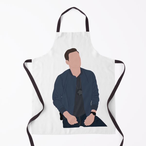 Item preview, Jay Halstead wering a blue jacket designed and sold by AnnesCreatives.