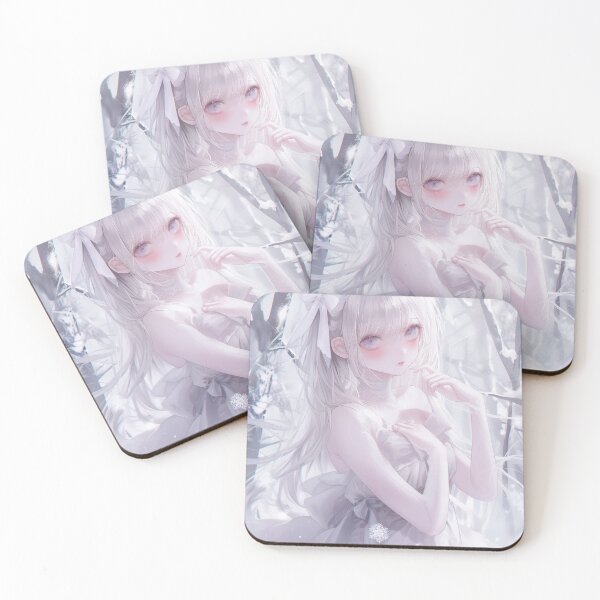 Item preview, a mysterious silver girl designed and sold by Kawai Anime Shop.