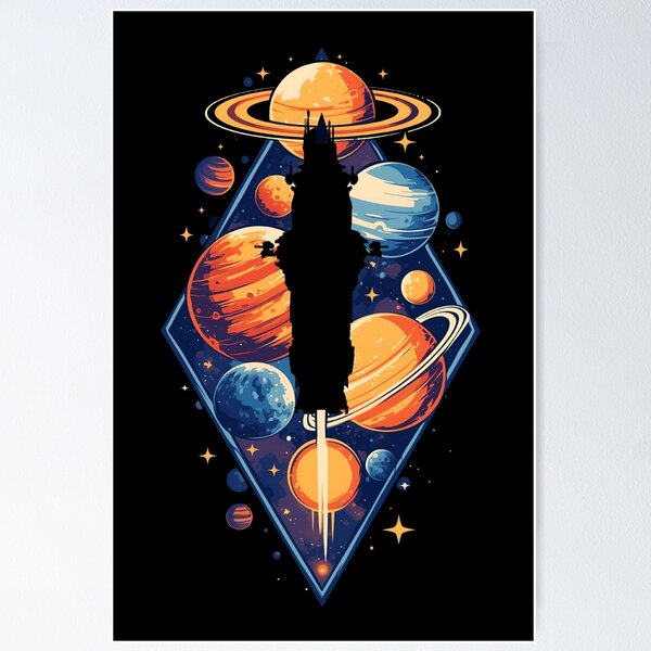Item preview, The Roci Wanders Through the System - Scifi designed and sold by Fenay Designs.