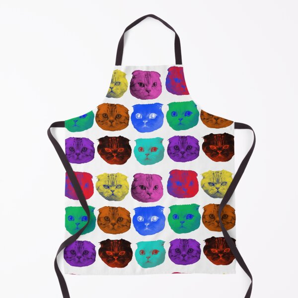 Item preview, Funny Disco Colors Cats, Funny Scottish Fold Cats designed and sold by Kondi-Art.