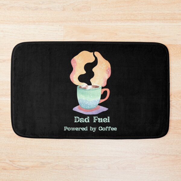 Item preview, Dad Fuel Powered by Coffee Mug Funny designed and sold by VanessaMF.