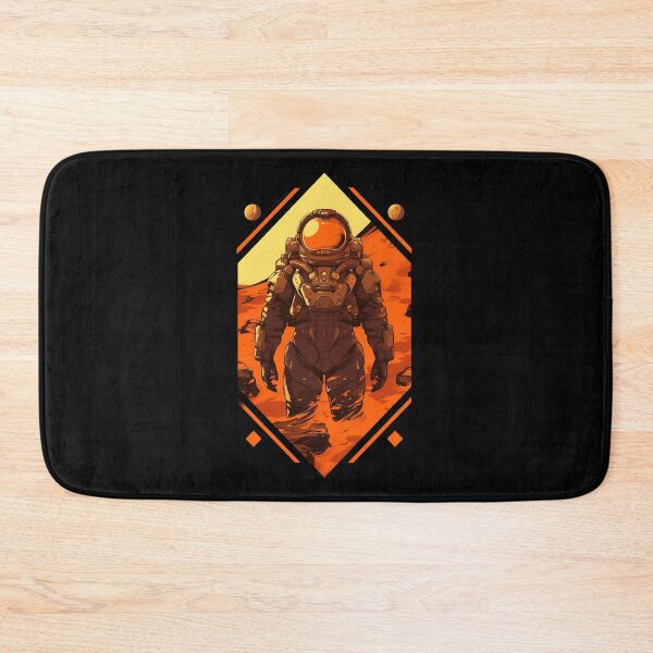 Item preview, Martian Marine on the Red Planet - Scifi designed and sold by Fenay Designs.
