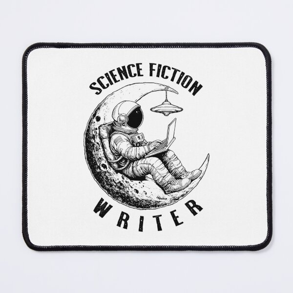 Item preview, Science Fiction Sci-fi Writer Author Astronaut Novelist Moon designed and sold by GrandeDuc.