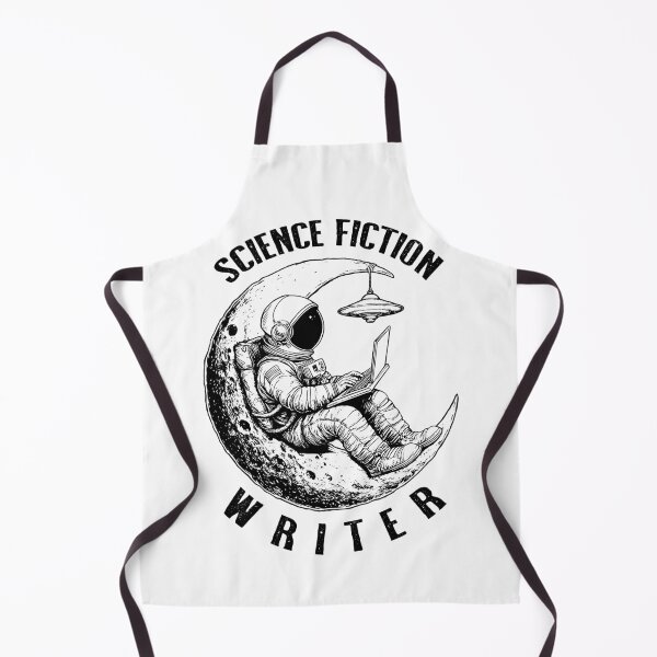 Item preview, Science Fiction Sci-fi Writer Author Astronaut Novelist Moon designed and sold by GrandeDuc.