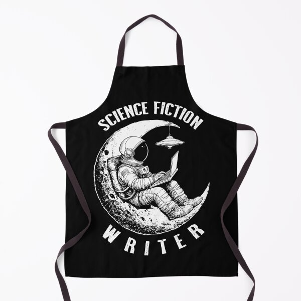 Item preview, Science Fiction Sci-fi Writer Author Astronaut Novelist Moon designed and sold by GrandeDuc.