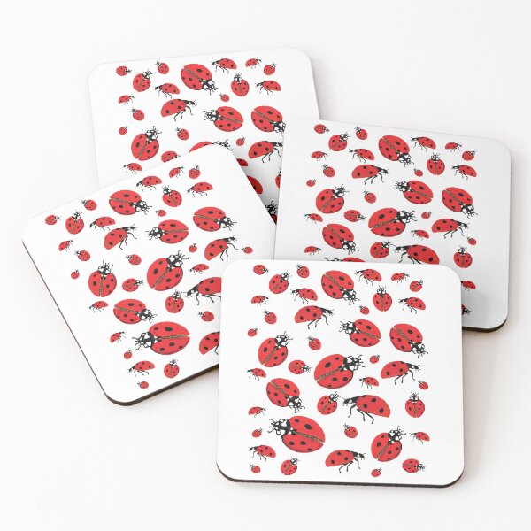 Item preview, A lot of Ladybugs Lucky Pattern designed and sold by Julia Doria.