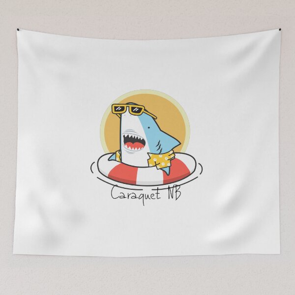 Item preview, Shark on vacation designed and sold by Liette Theriault.