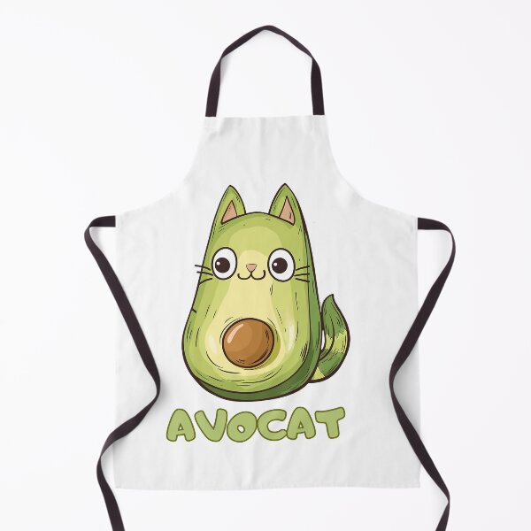 Item preview, Avocat, Funny Avocado and Cat, avocado puns designed and sold by Kondi-Art.