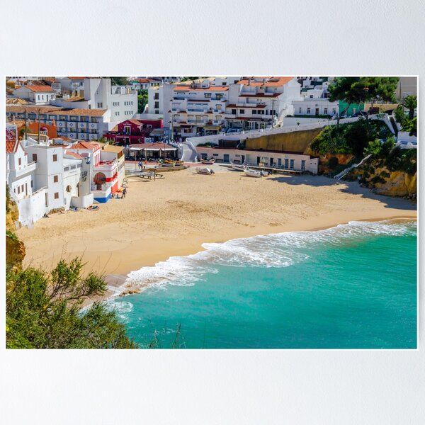 Carvoeiro Town And Beach Poster