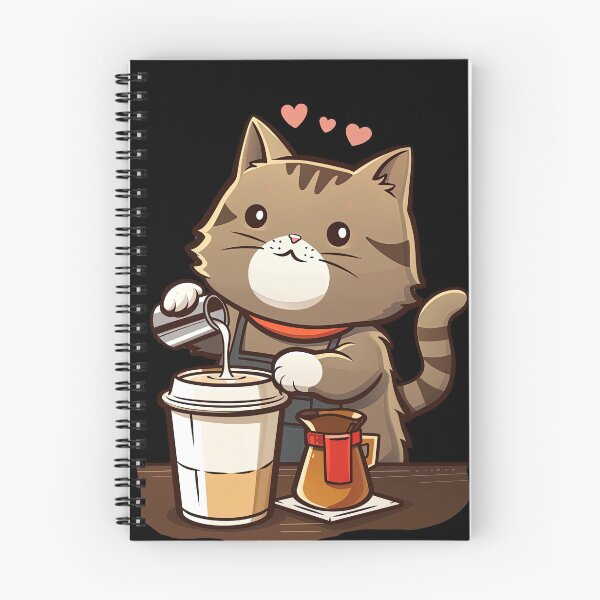 Item preview, Coffee Catz - Barista designed and sold by GloriousIdiot.