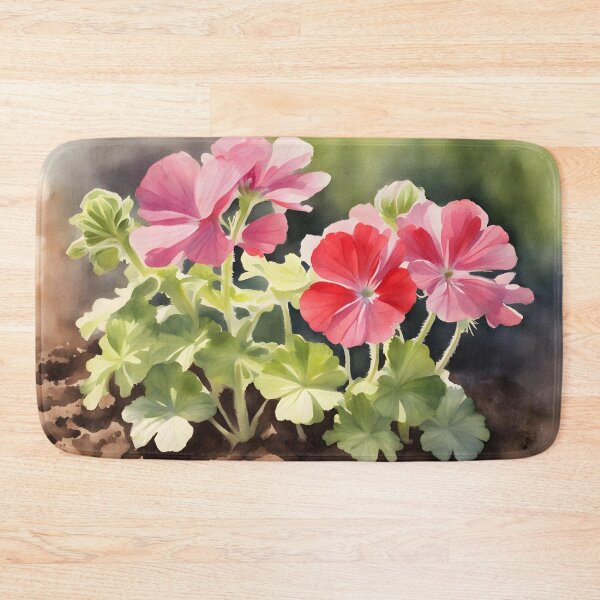 Item preview, Pink Geraniums in The Wild designed and sold by CalmnessbyChoice.