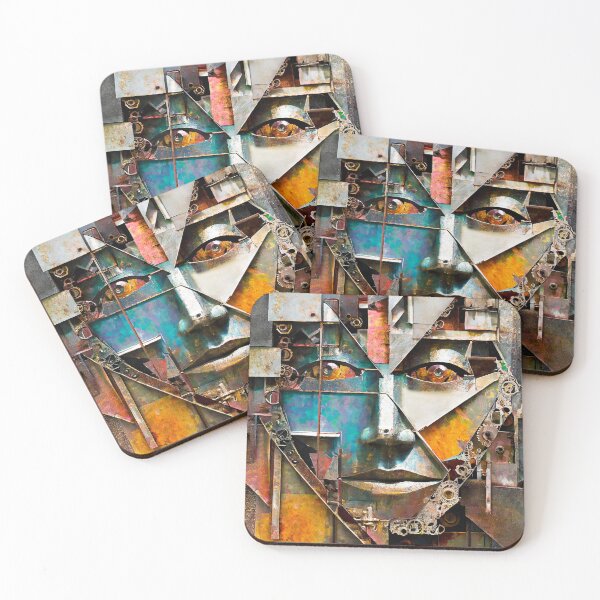 Item preview, Abstract Metal Collage designed and sold by drawbey.