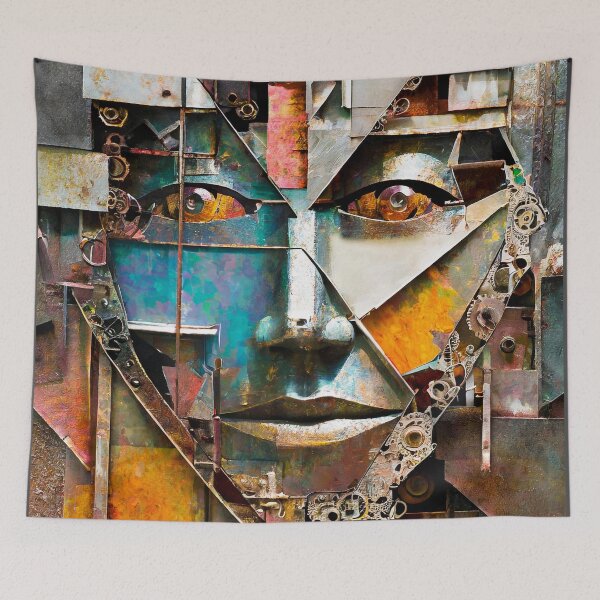 Item preview, Abstract Metal Collage designed and sold by drawbey.
