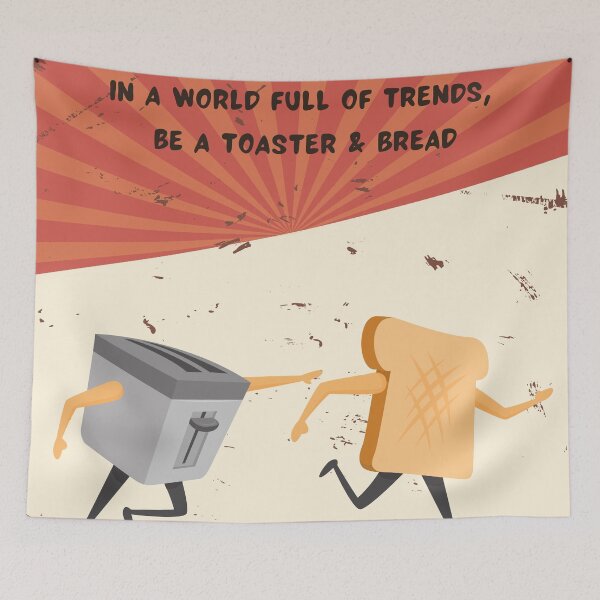 Item preview, In a world full of trends, be a toaster & bread-Classic T-shirt designed and sold by Shalinistudio.
