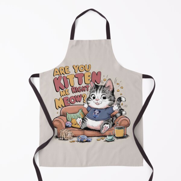 Item preview, funny kitten designed and sold by 5minArtStudio.