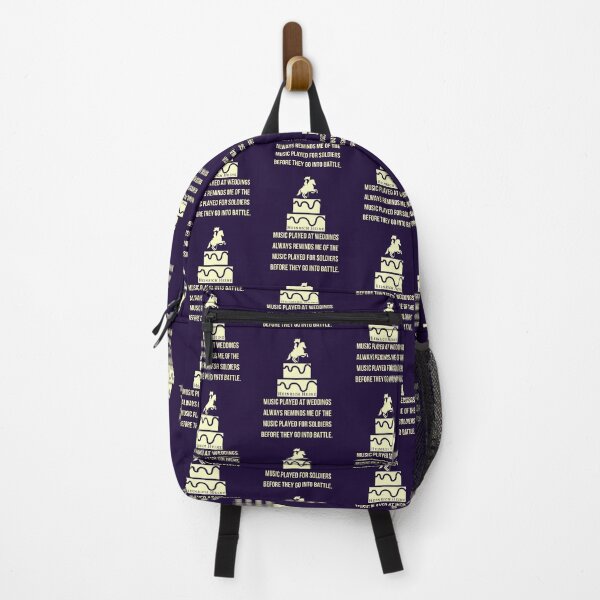Item preview, Heinrich Heine quote: Music played at weddings always reminds me of the music played for soldiers before they go into battle. designed and sold by artbleed.