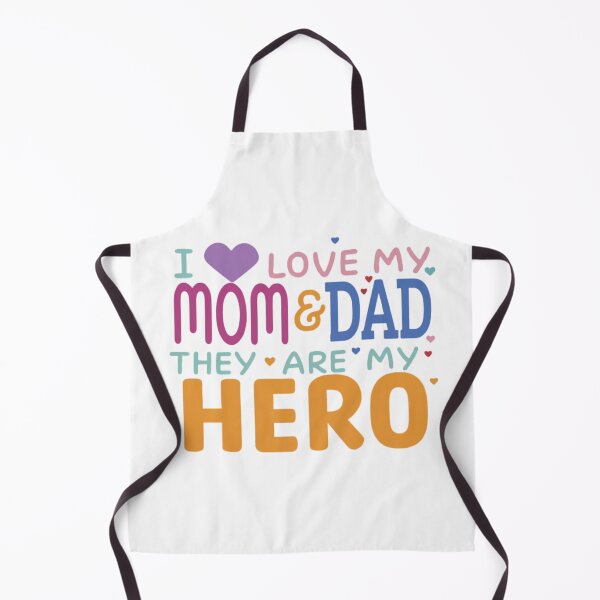 Item preview, "I Love my Mom and Dad they are my Hero"  designed and sold by artistmagicshop.