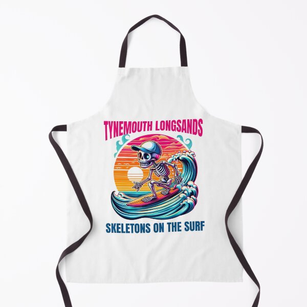 Item preview, Tynemouth Longsands Skeletons On The Surf designed and sold by MerchByCraig.