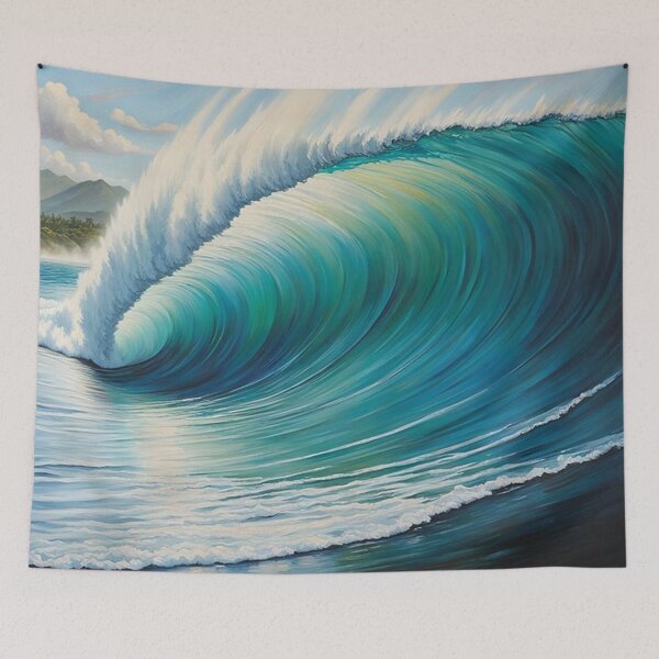 Item preview, Teahupo'o Surfing Tahiti wave designed and sold by JackFreestone.