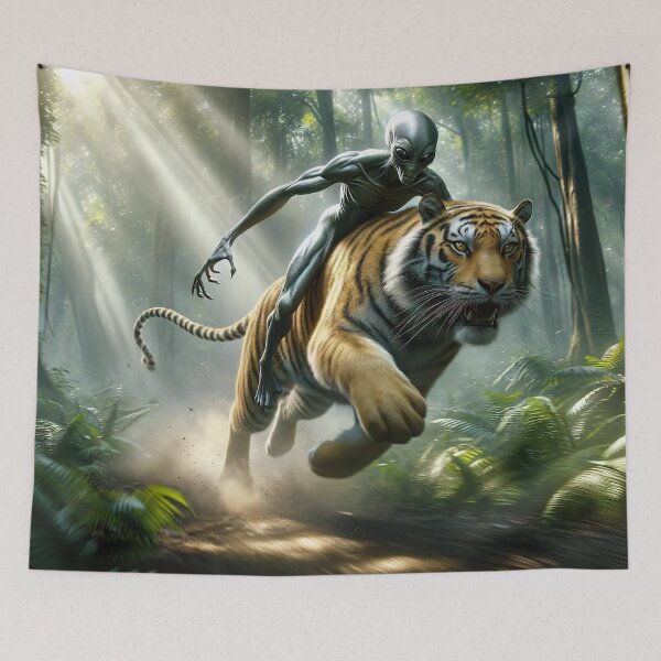 Item preview, Predator Meets Voyager - An Unearthly Jungle Chase designed and sold by leyfinder.
