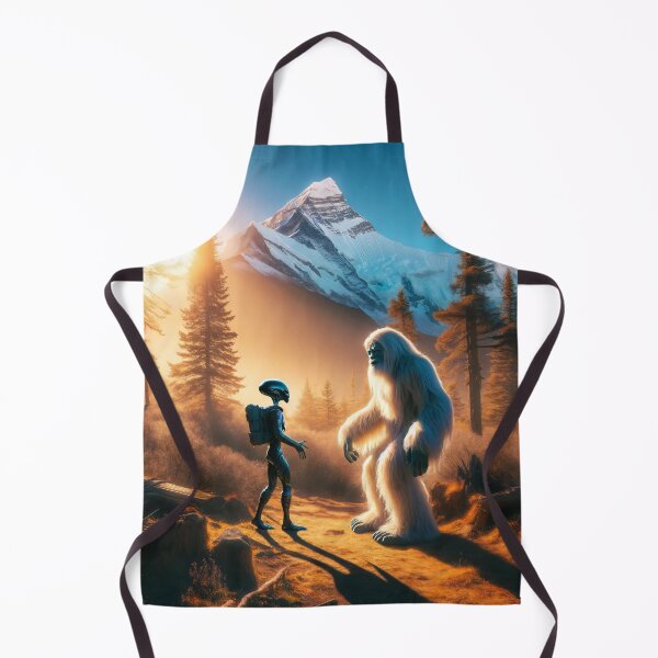 Item preview, Beyond Myths - Alien and Yeti Mountain Encounter designed and sold by leyfinder.