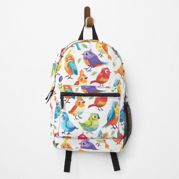 Item preview, colorful birds seamless pattern, birds, seamless, pattern, nature, wildlife designed and sold by Angpau.