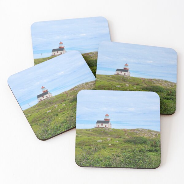Item preview, Lighthouse on a hill - Newfoundland designed and sold by ClarissaFlora.