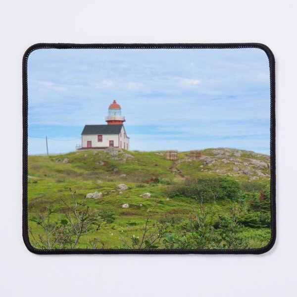 Item preview, Lighthouse on a hill - Newfoundland designed and sold by ClarissaFlora.