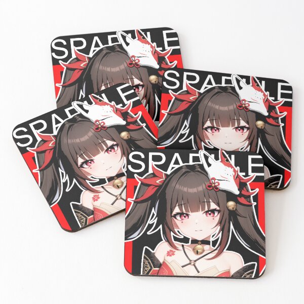 Item preview, Sparkle shirt honkai star rail sticker waifu sparkle star rail case V2 star rail fan shirt designed and sold by OhMyWaifuShop.