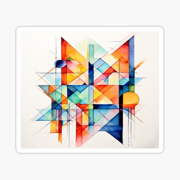 Vista previa del artículo con la obra «Motifs géométriques», diseñado y vendido por Collection de trésors .
