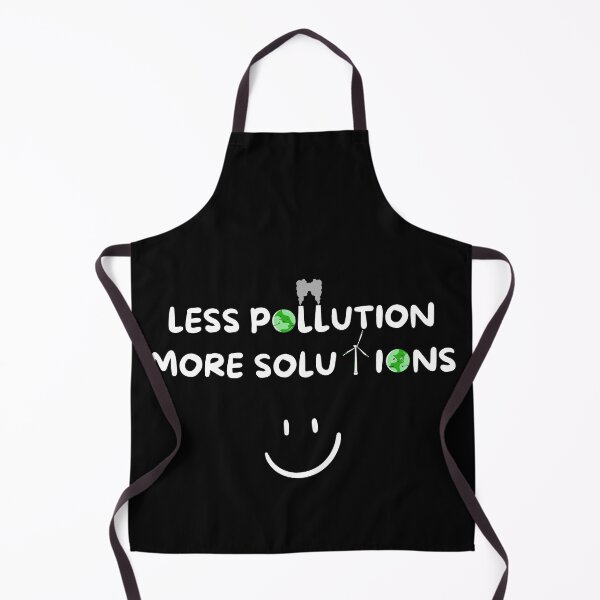 Item preview, Less Pollution More Solutions Sustainable Development Art designed and sold by RedOrBlueIts4U.