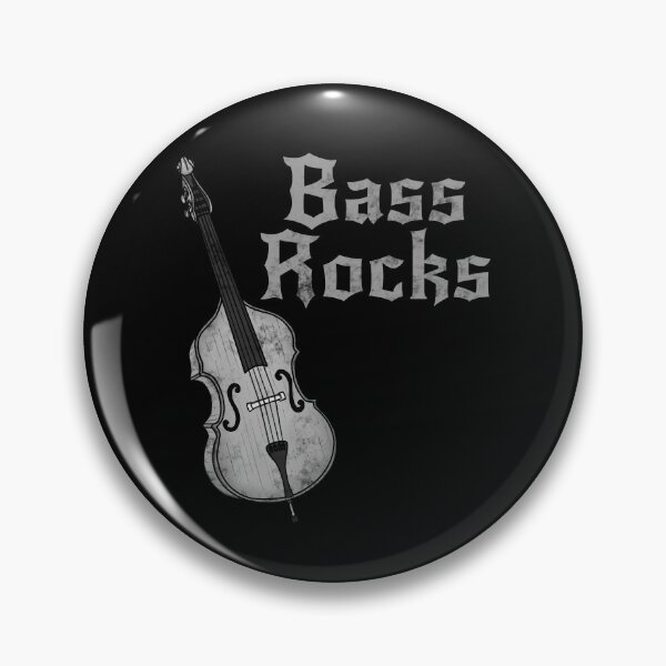 Item preview, Bass Rocks, Double Bassist Rock Musician Goth designed and sold by doodlerob.