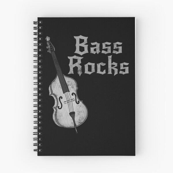 Item preview, Bass Rocks, Double Bassist Rock Musician Goth designed and sold by doodlerob.