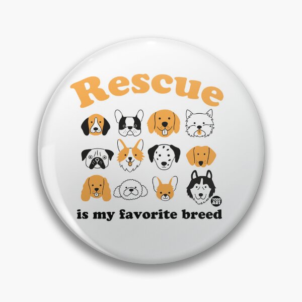 Artikelvorschau, rescue is my favorite breed entworfen und verkauft von TODD GOLDMAN.