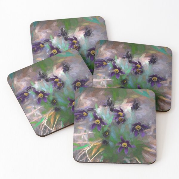 Item preview, Sunlight on a Pasque Flower designed and sold by Wayne King.