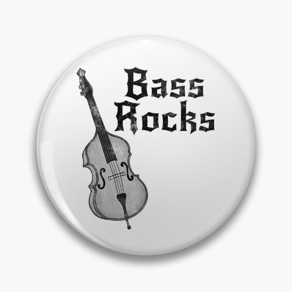 Item preview, Bass Rocks, Double Bassist Rock Musician Goth designed and sold by doodlerob.