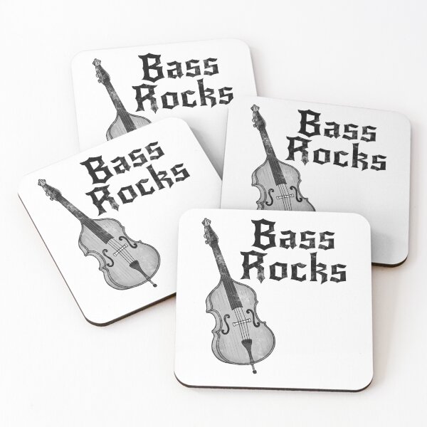 Item preview, Bass Rocks, Double Bassist Rock Musician Goth designed and sold by doodlerob.