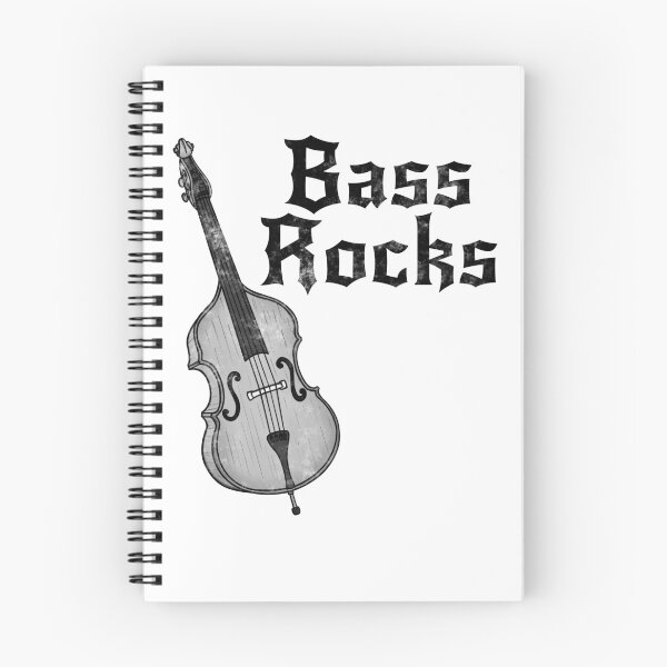 Item preview, Bass Rocks, Double Bassist Rock Musician Goth designed and sold by doodlerob.