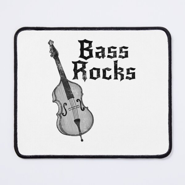 Item preview, Bass Rocks, Double Bassist Rock Musician Goth designed and sold by doodlerob.