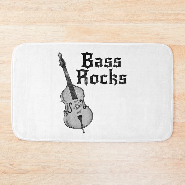 Item preview, Bass Rocks, Double Bassist Rock Musician Goth designed and sold by doodlerob.