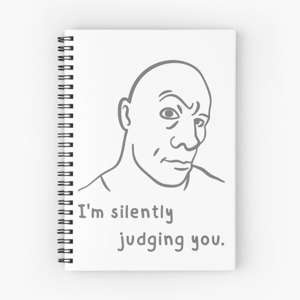Item preview, Silent Judge --- Meme Tee designed and sold by Ayman Toumarti.