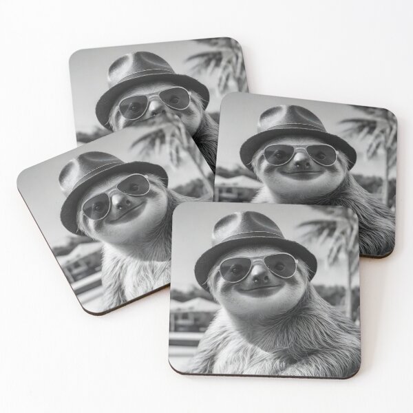 Item preview, Funny Sloth Smiling - Summer designed and sold by SloganArtist.