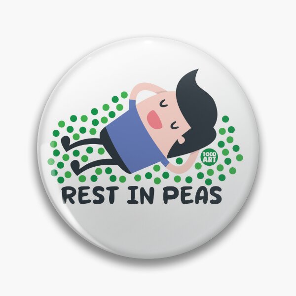 Artikelvorschau, REST IN PEAS entworfen und verkauft von TODD GOLDMAN.