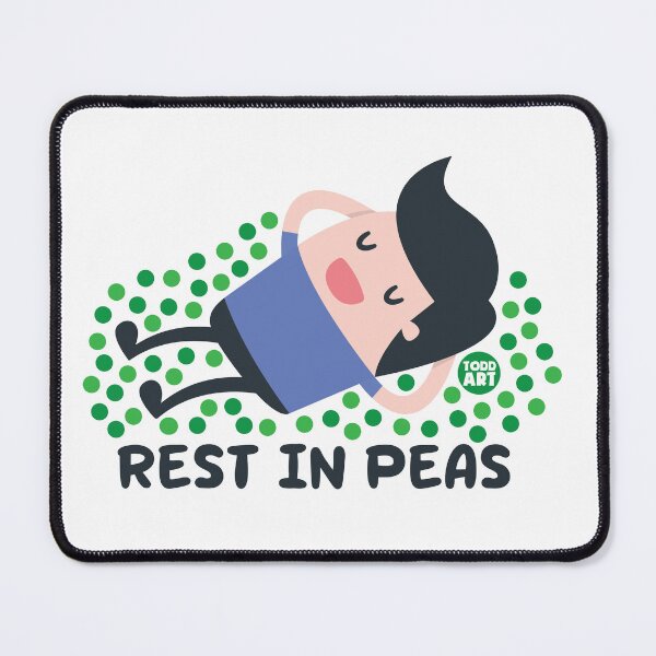 Artikelvorschau, REST IN PEAS entworfen und verkauft von TODD GOLDMAN.