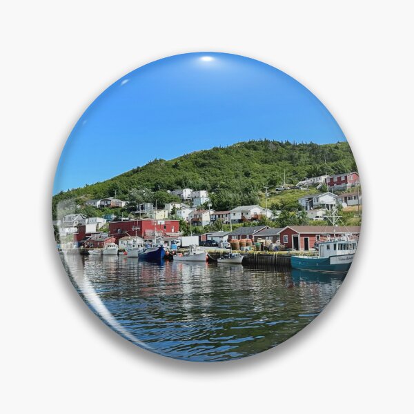 Item preview, Fishing town with beautiful boats designed and sold by ClarissaFlora.
