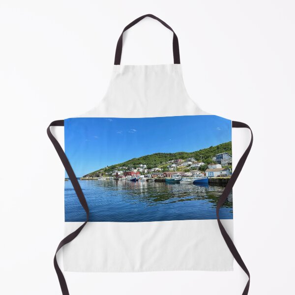 Item preview, Fishing town with beautiful boats designed and sold by ClarissaFlora.