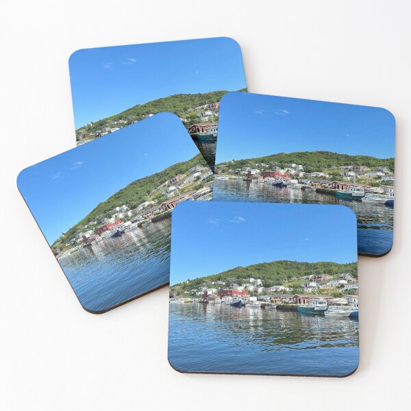Item preview, Fishing town with beautiful boats designed and sold by ClarissaFlora.