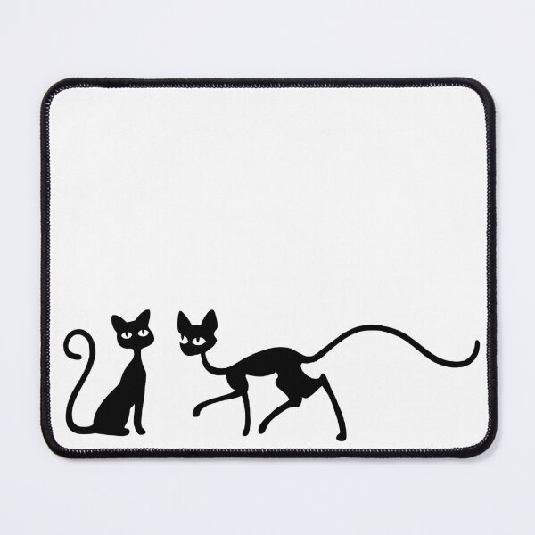 Item preview, Creepy Black Cat Silhouettes designed and sold by Carleah Unique.