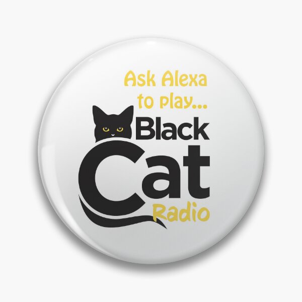 Item preview, Ask Alexa to play Black Cat Radio Collection designed and sold by blackcatradio.