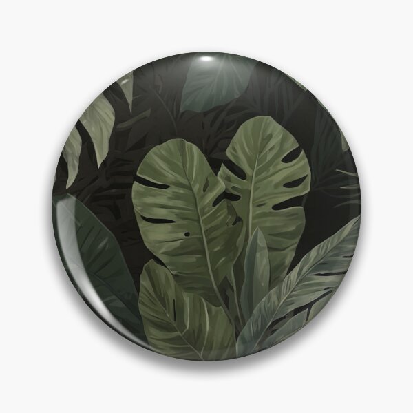 Item preview, Green Jungle Leaves Pattern designed and sold by digoarpi.